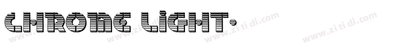 Chrome Light字体转换